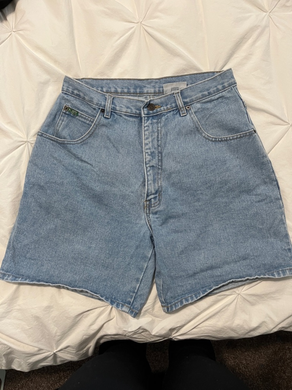 Northern Reflections Light Blue Denim Cutoff Shorts